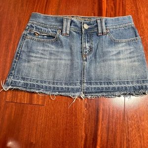 Abercrombie & fitch mini skirt denim O S XS